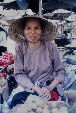 Longan lady, My Tho, Vietnam 1990