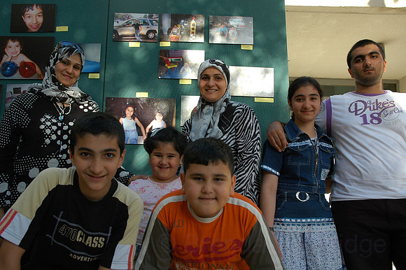 "Happiness" .Photo workshop, Final exhibition, young photographes, family & visitors, British Counc