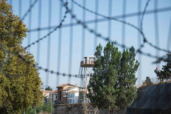 Buffer zone, watchtower, Arab Ahmet