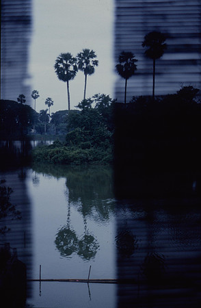 Rangoon Lake scene