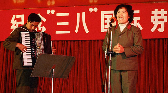 Celebrating International Women's Day in Canton, 1984