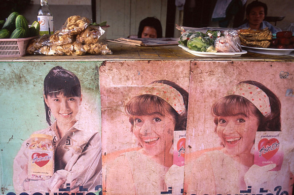 Laos food stall