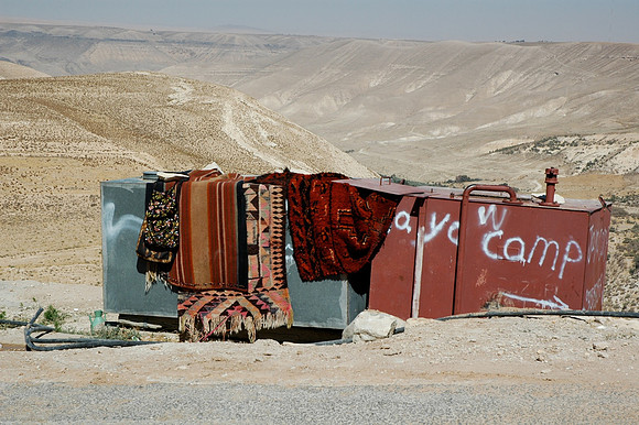 Desert camp on the King's Highway
